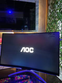 AOC 32" inch Curved Gaming Moniter 144 Hertz Display