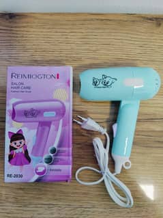 fast drying light weight hair dryer - 1000 watts with 2 heat and speed