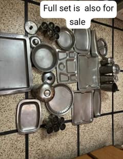 Steel  Pots   in very nice condition For Contact Call 03344723227