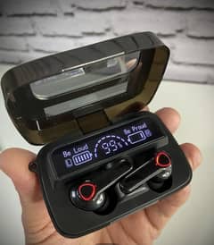 M19 true earbuds stylish design