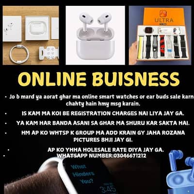 I Want Resellers Who Sell  Smart Watches Airpods etc.