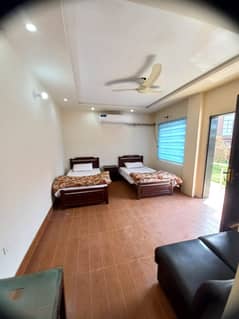 360 sqft Full Furnished Apartment on Rent Canal Road Faisalabad