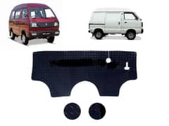 Suzuki Bolan Car Floor Mat Black, Maroon And Blue Diamond PVC