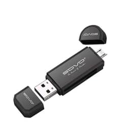 SOVO OTG Card Reader (2 in 1) Micro-USB + Card Reader