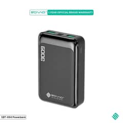 SOVO ZAP SPB-694 MINI 6000 MAH POWERBANK