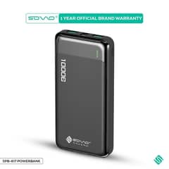 SOVO E-LITE SPB-617 10000 MAH POWERBANK