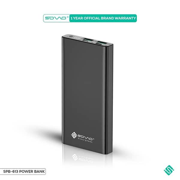 SOVO BOOSTER SPB-613 10000 MAH QUICK CHARGING POWERBANK