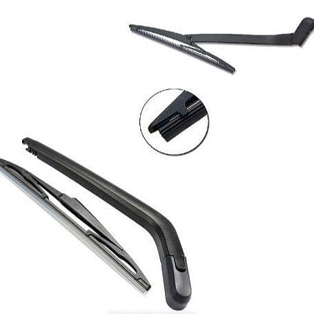 Toyota Premio (All Models) Rear Window Wiper | Premium Quality | Black Lead Coated Rubber.