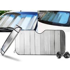 Universal Car Front Wind Screen Protector Foil & Foldable High Quality For All Cars & 4X4