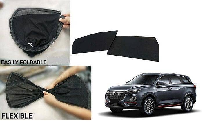 New Changan Oshan X7 Foldable And Flexible Sunshades 4 Pcs Set