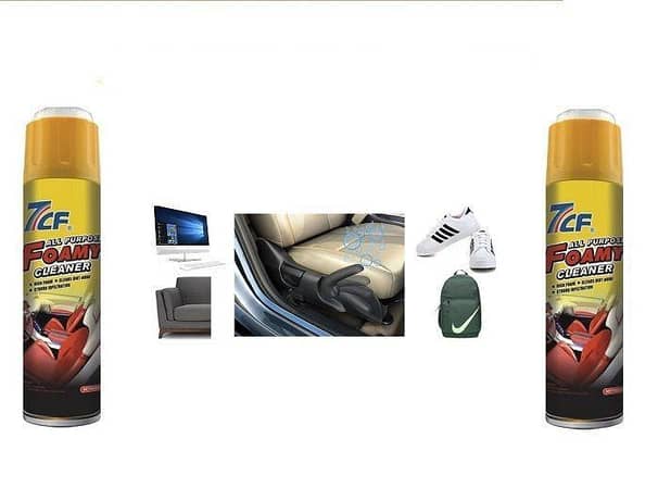 7cf Multi-Purpose Foam Cleaner 650 ml (Seat, Carpet, Leather, Fabric,)