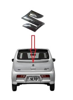 New Alto 2017-2023 back 3D Monogram With Extra Tape Premium Finishing