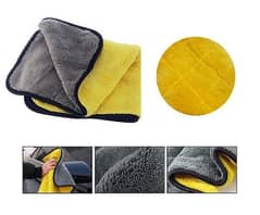 New Design Microfiber (Pack Of 3) Cleaning Cloth / Towel – Gray and Yellow (850 GSM 40*40 ) Multi-Purposes