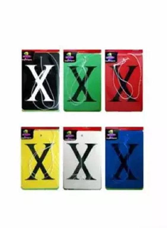 X Card Perfume (Pack Of 6) For All Cars & 4X4 Long Lasting & High Quality Fragrance