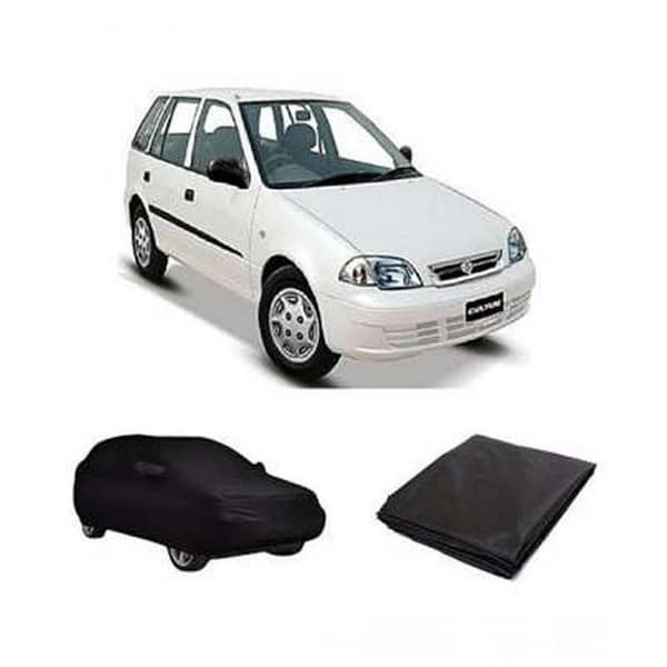 Suzuki Cultus 2002 - 2016 Carbon Coated Top Cover Premium Quality, Water Proof~Scratches Proof~Double Stitched~Cover Whole Body Packed In High Quality Bag