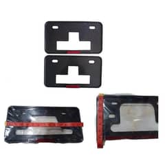 Universal Number Plate Frame BIG Size With Reflector