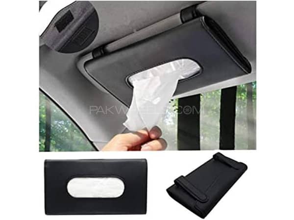 Car Tissue Box For Sun Visor With Free Tissues High Quality