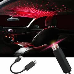 Car Roof Star Night Lights Interior Decoration Light USB Plug