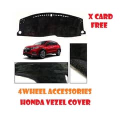 Honda Vezel Non-Slip Valvet Dashboard Matt High Quality Matt (X Card Free)