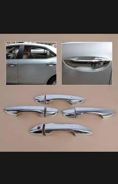 Toyota Corolla 2014 to 2021 Handle Crome 100% Original Not Local Quality Easily fix With Double Tape