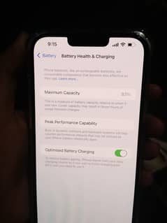 iPhone 13 Pro max 256 gb BH 83% PTA APROV minor dot didn’t affect more