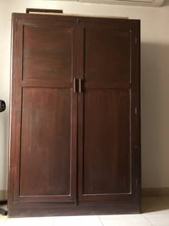Vibtage Real Wood Cupboard Almirah