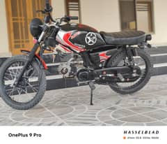 Crown 78cc model 2009 convert in Cafe Racer