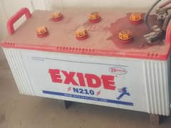 Exide battery N210 23 plates