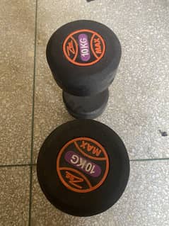 New Pair Dumbbells of 10kg for sale