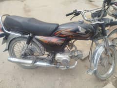 Honda cd 70 black