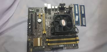 AMD A8 7600 WITH MOTHERBOARD
