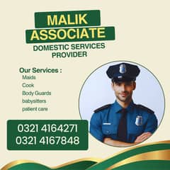 Drivers,Maids,Cook,Babysitter,trained and verified domestic staff