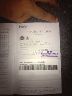 Haier refrigerator