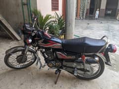 Honda CG 125 2015 model black colour