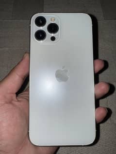 iPhone 12 Pro Max, white, 256gb, pta approved, 79 health