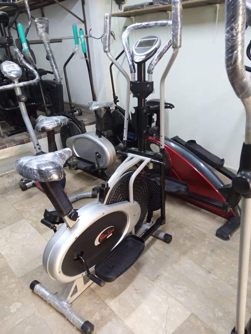 Exercise( Elliptical cross trainer). cycle 2