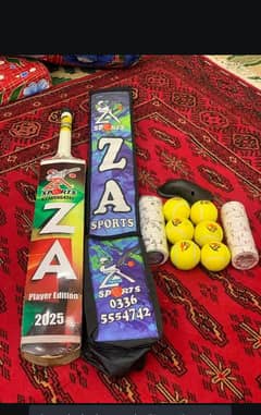 Complete Tennis Ball Cricket Kit - ZA Sports | Bat, Balls, Bag & Tapes