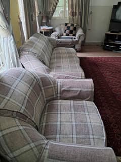 Five seater sofa set  condition 10/10