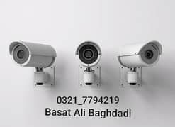 Cctv Camera 2 mp Dvr 4 ch Hard wire install Rs. 24000