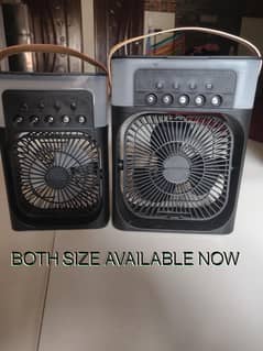 portable fan with cooling mist + you can add perfume also