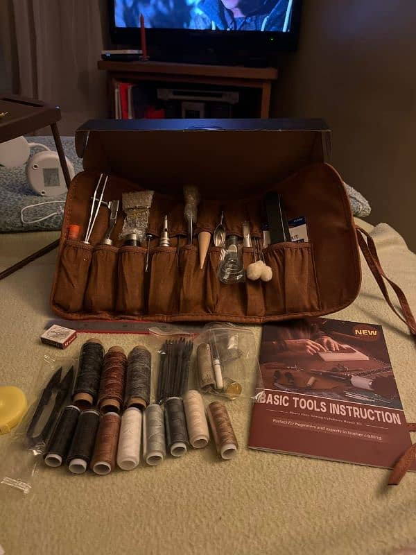 leather tool kit imported High quality 1