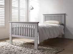 Imported Single Bed + Mattress – Solid Wood – Almost New - Great Deal
