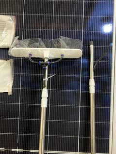 Solar cleaning brush Solar Panel Cleaning Brush with Water System,