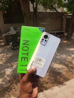 infinix note 11 4+3/128 pta approved