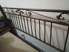 Iron Bed and Mattress for Sale