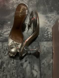 Transparent heels