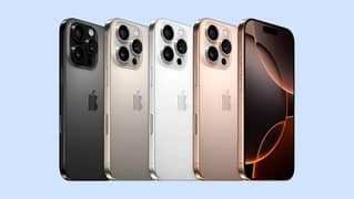 iPhone 16 Pro Max (8GB/256GB) PTA Approved On Easy Installment Plan