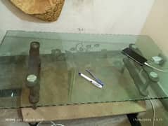 glass table