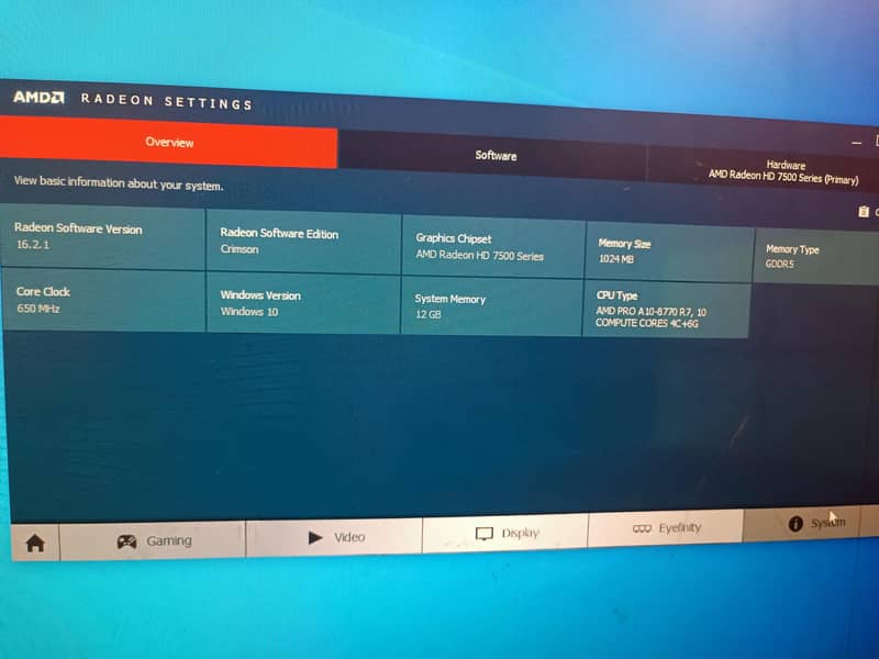 full gaming pc amd A10 pro 8770 DDR4  3.50Ghz 1gb graphics card DDr5 5