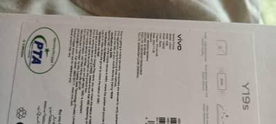 vivo y19s just box open instalment pay Liya hai koi surakh nhi